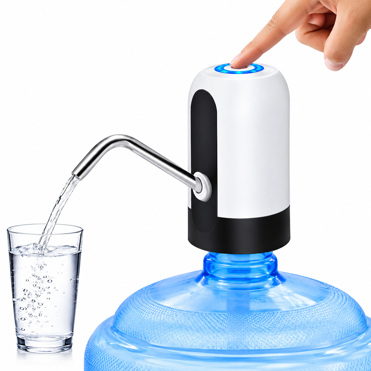 Automatic Water Dispenser Pump – USB Rechargeable Electric Water Bottle Dispenser